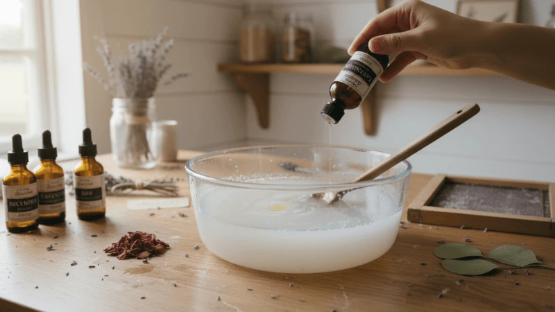 Module 5: Adding essential oils and natural scents to paper pulp